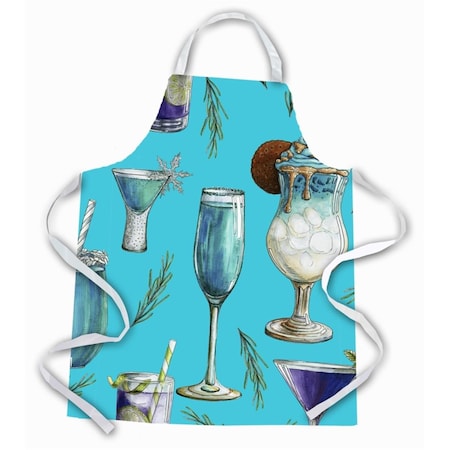 Carolines Treasures Drinks and Cocktails Blue Apron BB5203APRON